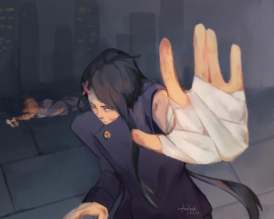Harue and Yoha (OCs)
